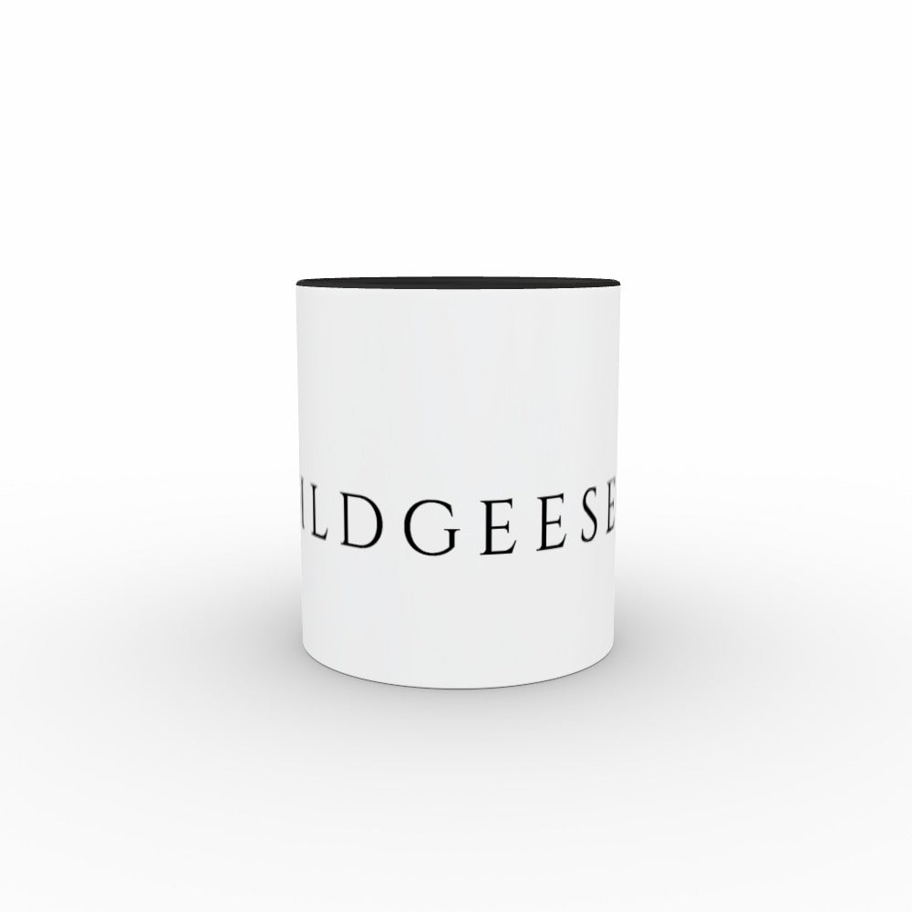 Wild Geese Ceramic Mug with Colour Inside