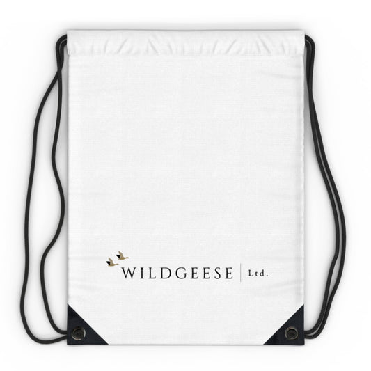 Wild Geese White Gym Bag